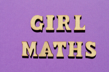 Girl Maths, used to describe how women may justify their spending habits