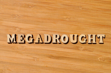 Megadrought, word as banner headline