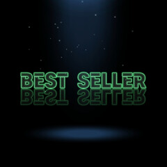 3d graphics design, Best seller text effects