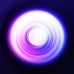 Colorful radial motion effect. Abstract rounded background. Color curves and sphere. Multi color gradient rings and circles wallpaper. Colored texture backdrop and banner.