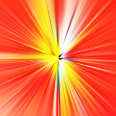 Fototapeta premium Colorful zoom motion effect. Abstract background. Color lines. Colored texture backdrop and banner. Multi color gradient pattern and textured wallpaper.