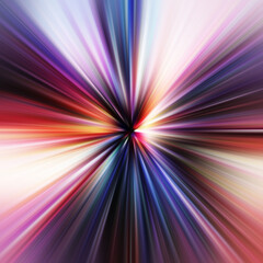 Obraz premium Colorful zoom motion effect. Abstract background. Color lines. Colored texture backdrop and banner. Multi color gradient pattern and textured wallpaper.