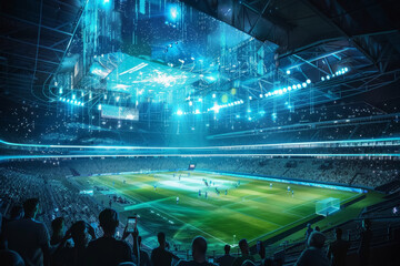 Futuristic Stadium Illumination Concept