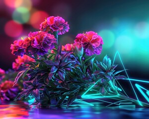 The arrival of fall was marked by the golden glow of marigolds their fiery blooms warding off the encroaching dusk