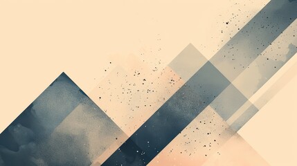 Simple Borders: A vector illustration of a geometric border with clean lines and sharp angles