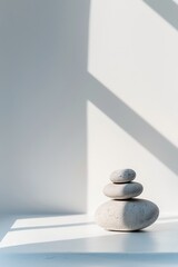 A minimalist representation of a wellness 
