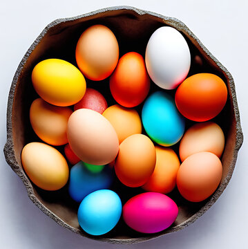 Nice color eggs