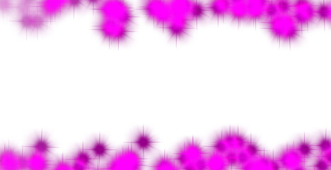 frame pink light, pink glow on a transparent background. 