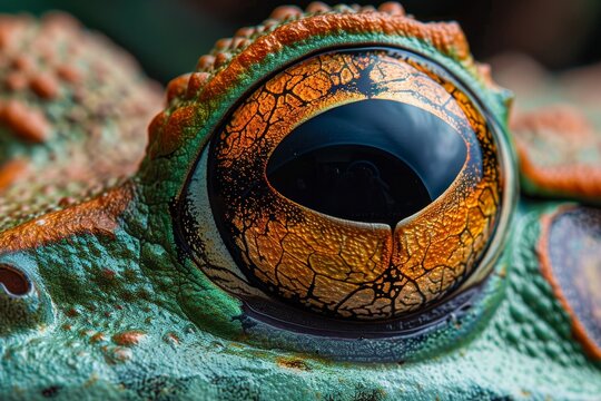 Close Up of a Frogs Eye