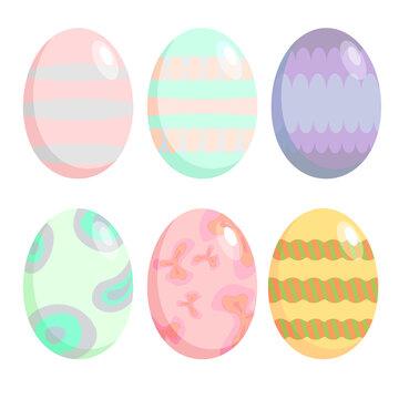 Vector Design Series - Easter Eggs element for Easter Designs