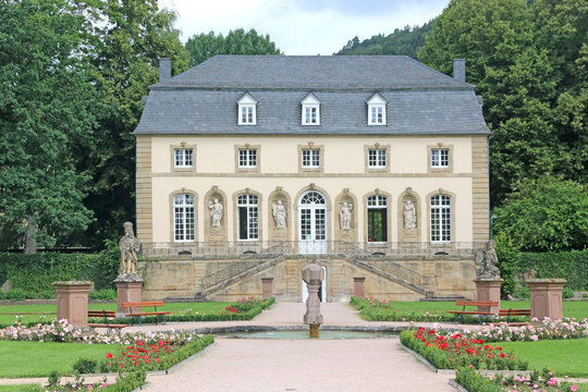 Orangery building in Echternach, Luxembourg