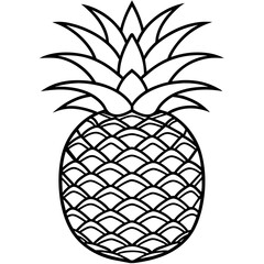 pineapple illustration
