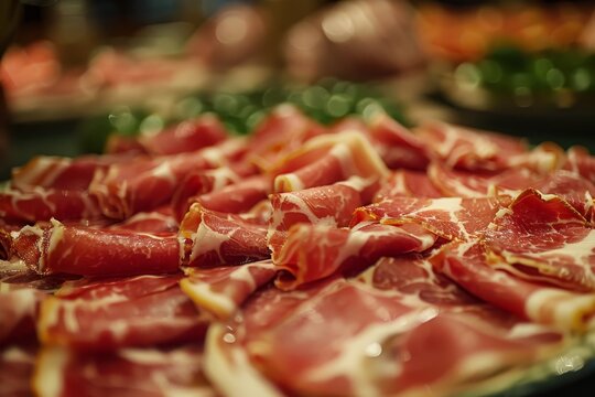 Jamon is a key element in Spanish cuisine known for its delicious tenderness