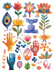 Obraz premium Indian Background