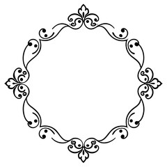 frame with ornament