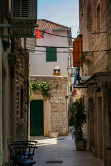 Croatia, View of the urban streets in the city - 782347512