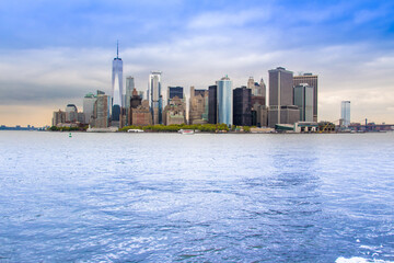Manhattan from Hudson river