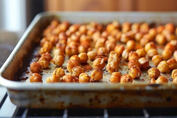 Spiced roasted chickpeas for snacking