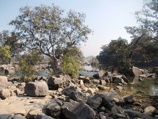 Orchha in Indien. Von 1531 bis 1950 Hauptstadt des gleichnamigen Fürstenstaats.