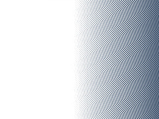 A pattern with blue zigzag lines. Vector illustration - 782374986