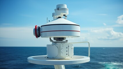 Ocean surveillance technology and maritime tracking equipment used for monitoring and safeguarding vast marine environments and maritime activities.
