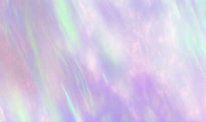 Trendy Holographic Textured Background in Pastel Hues Generative AI