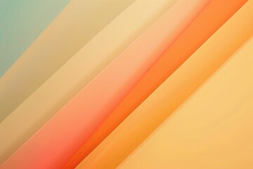 Obraz premium Abstract background with orange, yellow and red diagonal stripes