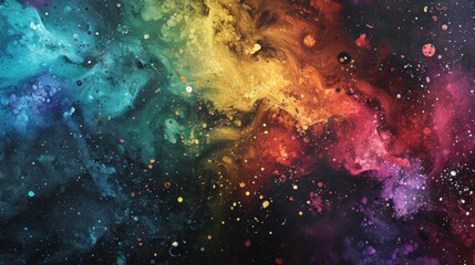 Space Galaxy Background - obrazy, fototapety, plakaty