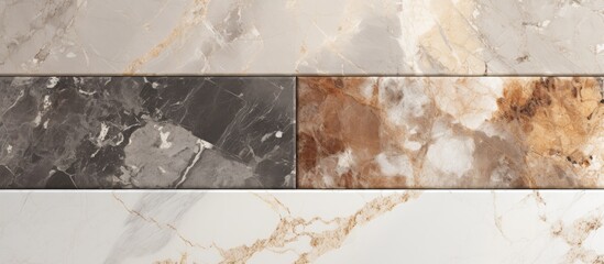 Marble Floor Close Up Various Textures