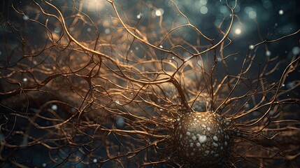 Surreal Dream Neurons Inside Brain Generative AI