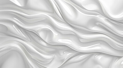 Seamless subtle white glossy soft abstract wavy embossed texture