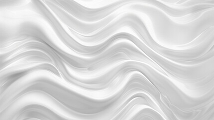 Obraz na płótnie Canvas Seamless subtle white glossy soft abstract wavy embossed texture