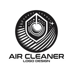 Air Cleaner Vector Logo Design