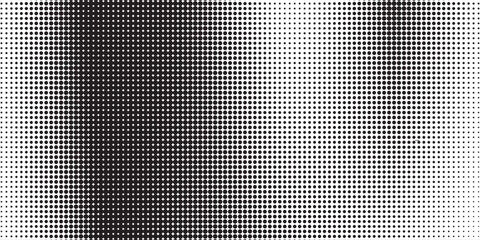 Grunge halftone background with dots. Black and white pop art pattern in comic style. vector ilustration