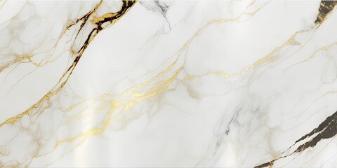 Luminous Golden Marble Backdrop for Cinematic Design Generative AI