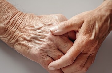Fototapeta premium Caring Hands Offering Comfort and Relaxation Generative AI