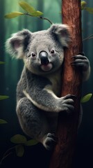 Fototapeta premium Realistic Still Life Portrait on Dark Background Generative AI
