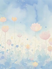 Nebula bloom, galaxy petal, space garden , water color, cartoon, animation 3D, vibrant
