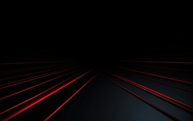 Minimalist Red Line Abstract Background Generative AI