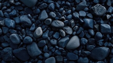 Fototapeta na wymiar Elegant Navy Blue Stone Texture Background Generative AI