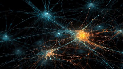 Intricate Neural Connections Generative AI