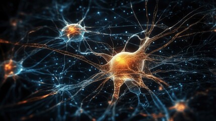 Interconnected Neural Pathways Generative AI