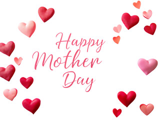 happy mother day lettering