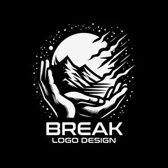 Break Vector Logo Design