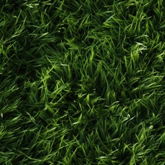 Expansive Green Meadow Landscape Texture Generative AI