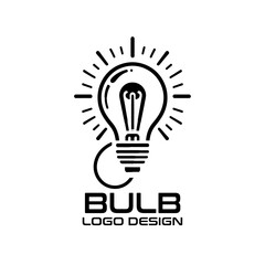 Bulb Vector Logo Design