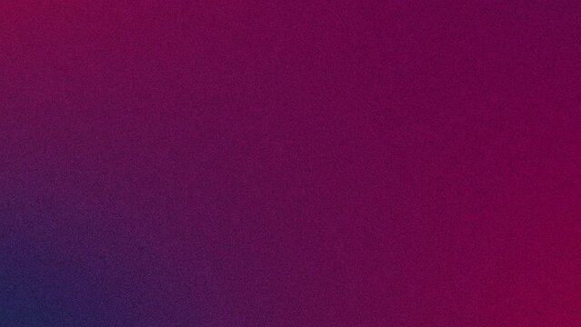 Purple color gradient background. Stop motion animated video, copy space. Noise texture.