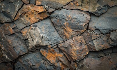 background made of weathered stone pavers