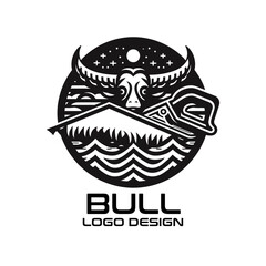 Bull Vector Logo Design