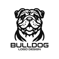 Bulldog Vector Logo Design